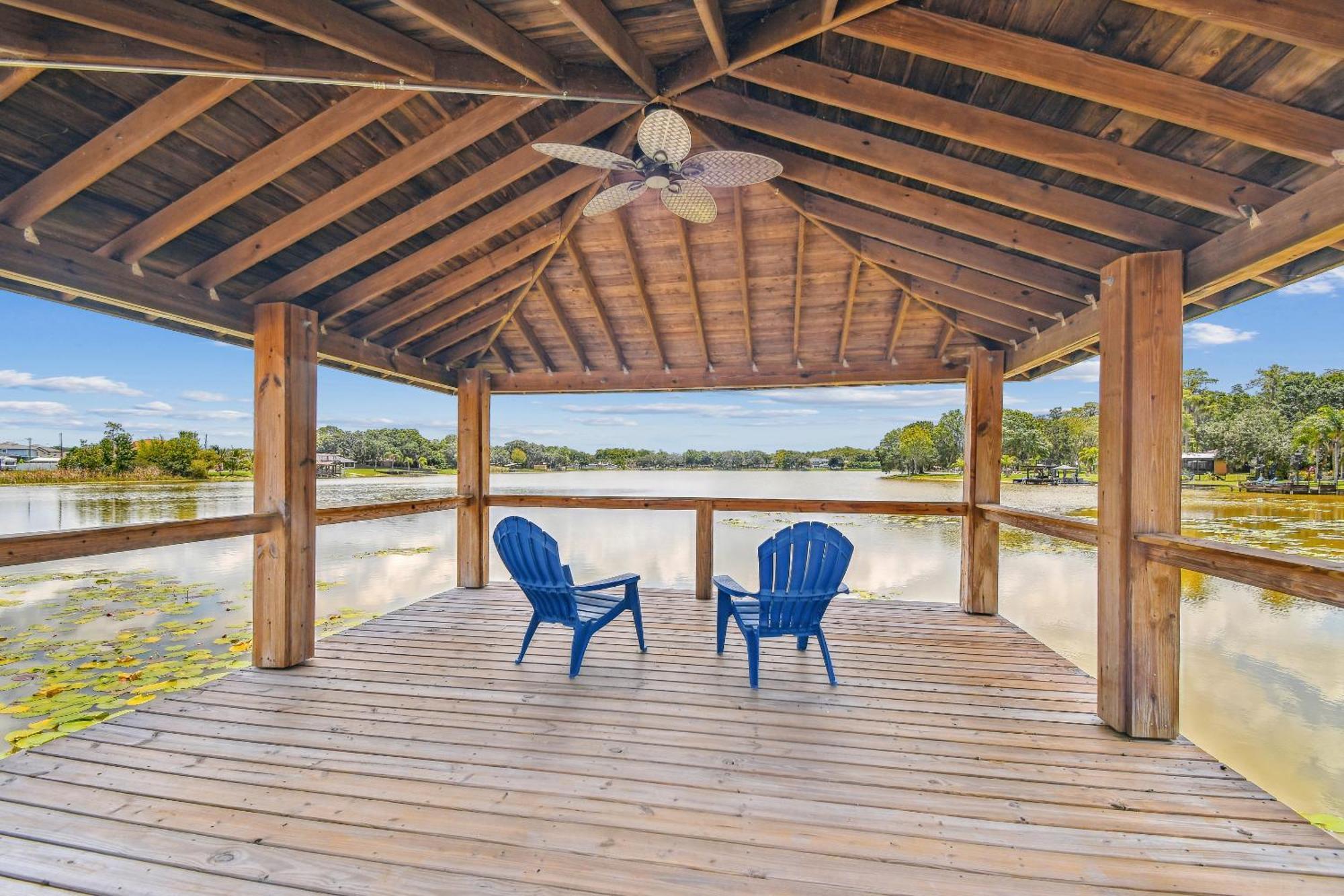 Lake House Westchase Area. Heated Pool Waterfront! Tampa Esterno foto